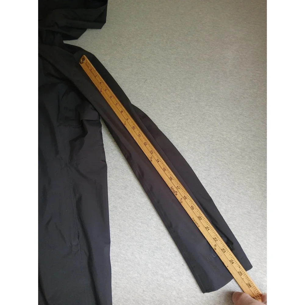 Lululemon Jacket 10 Rain Rebel Hooded Parka Waterproof Outdoor Full Zip Black
